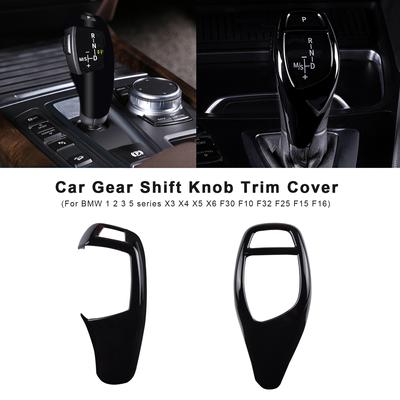 Autocollants de protection de revêtement d'habillage de pommeau de levier de vitesse de voiture de remplacement, pour BMW série 1 2 3 5 X3 X4 X5 X6 F30 F10 F32 F25 F15 F16