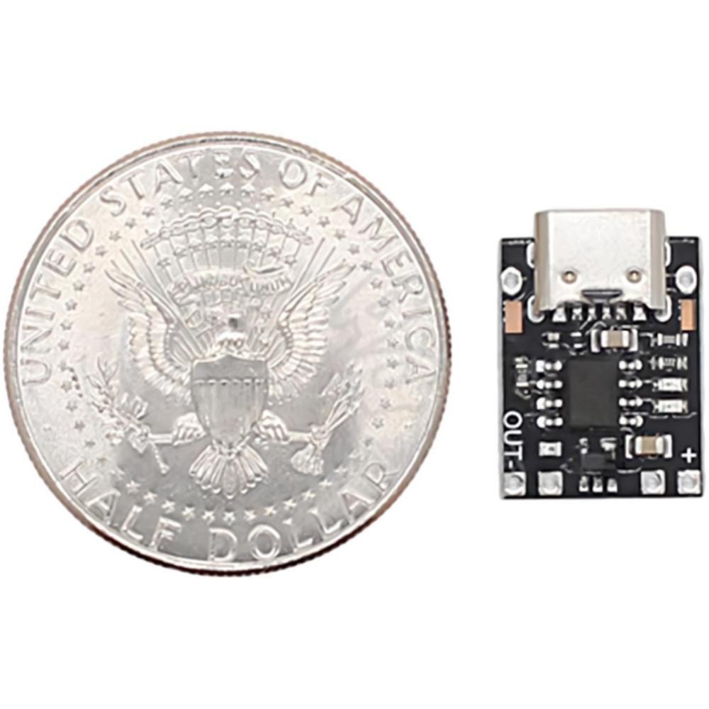 2-10PCS Smallest Lithium Battery Charging Panel 1A Ternary Lithium Battery 3.7V4.2V Charger Module Type-C With Protection Board