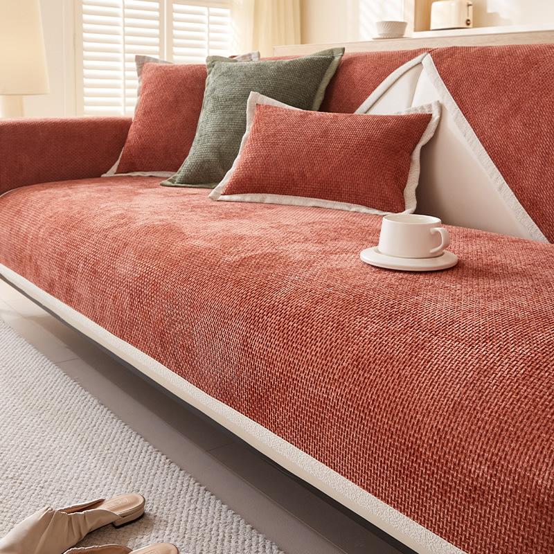 2025 new model chenille Four season universal non-slip Sofa Cover Living Room Home Japanese style simplicity Sofa Cover cloth