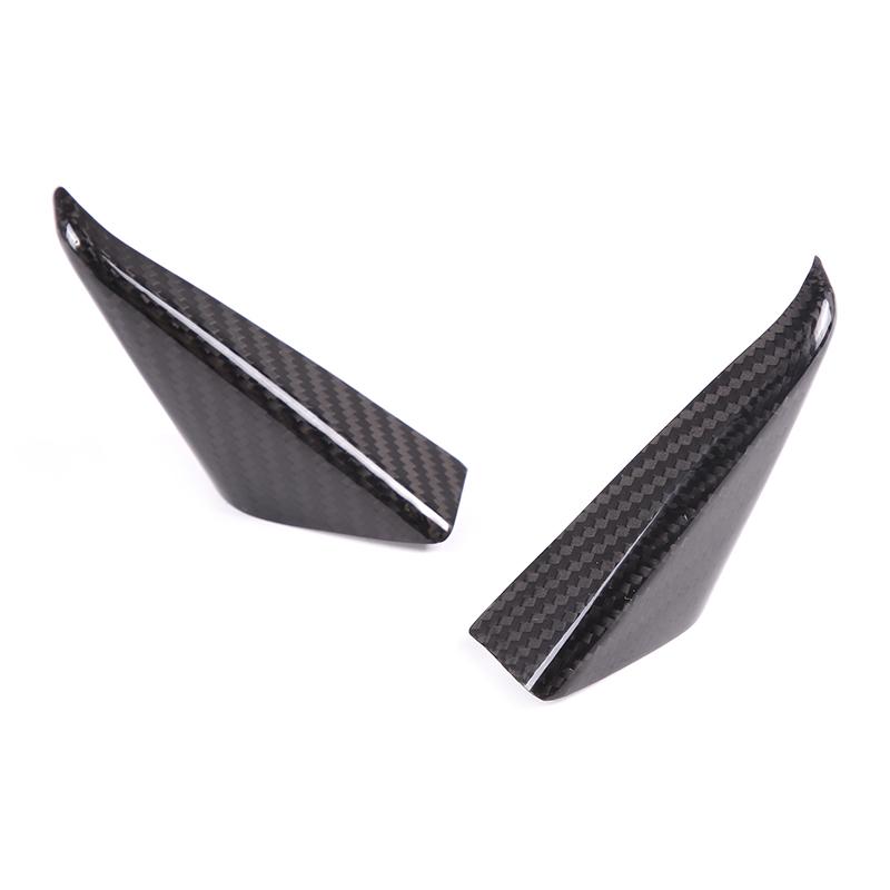 For Porsche 718/911 2012-2019 Inner A Pillar Triangle Decoration Frame Cover 100% Real Carbon Fiber Car Interior Accessories