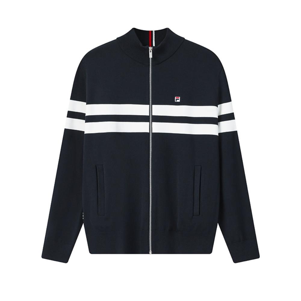 

FILA Heritage Classic Simple Fashion Casual Versatile Comfortable Woven Jacket Men Jackets Legendary-Blue F11M618406FNV M