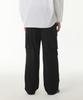 Musinsa Standard Parachute Banding Cargo Slacks [Black]