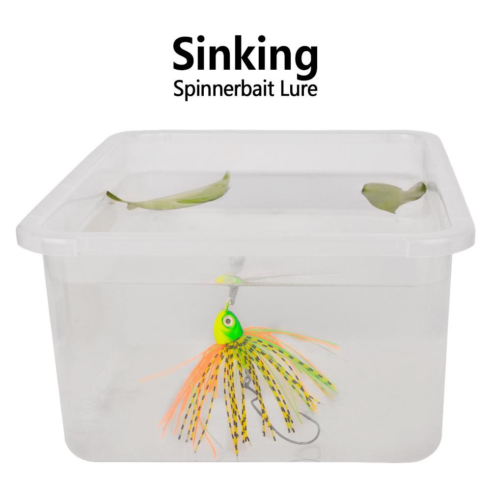 Bearded Man Anti-Snag Tassel Spinner Jig – Artificial Fishing Bait