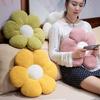 Flower Seat Cushion For Bedroom Home Office Plush Short Pile Pp Cotton Decor