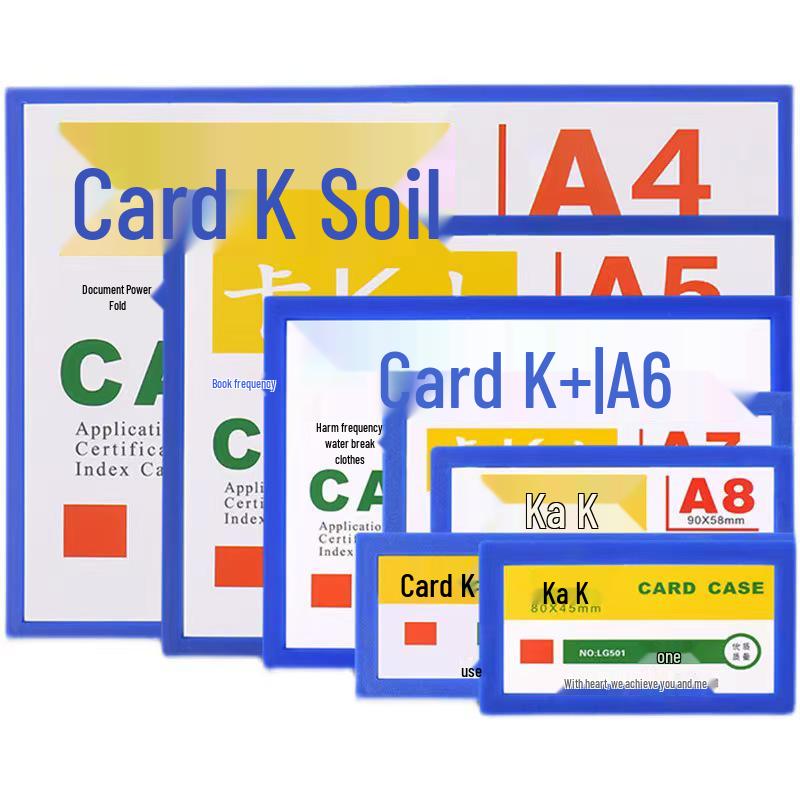 Kashi Magnetic Signboard: A-type Strong Magnetic Label for Shelves & Cabinets, with Buckle Feature