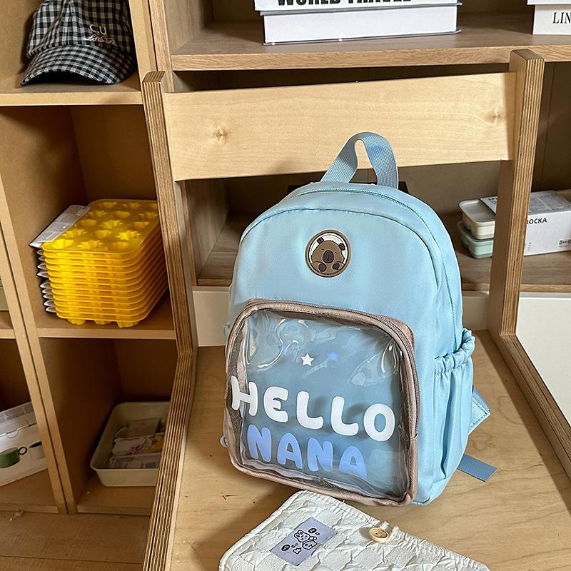High value, fresh and sweet, casual, simple and lightweight backpack for primary and secondary school students