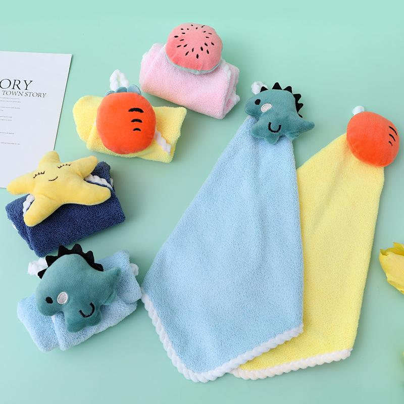 Children's Absorbent Thickened Hanging Towel