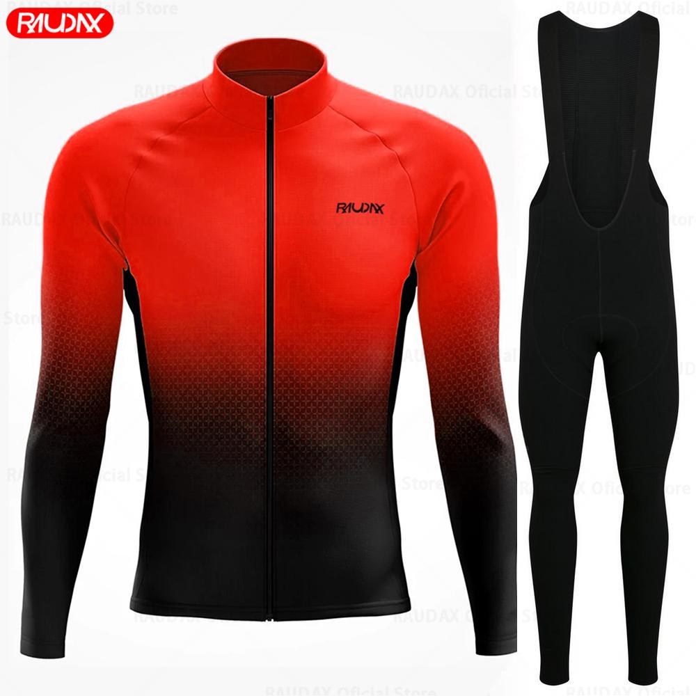 2026 Summer Breathable Cycling Suit Raudax Spring and Autumn Jersey Sets Men's Clothes Mountain Road Bicycle Long Sleeve Roupa De Ciclismo Clothing