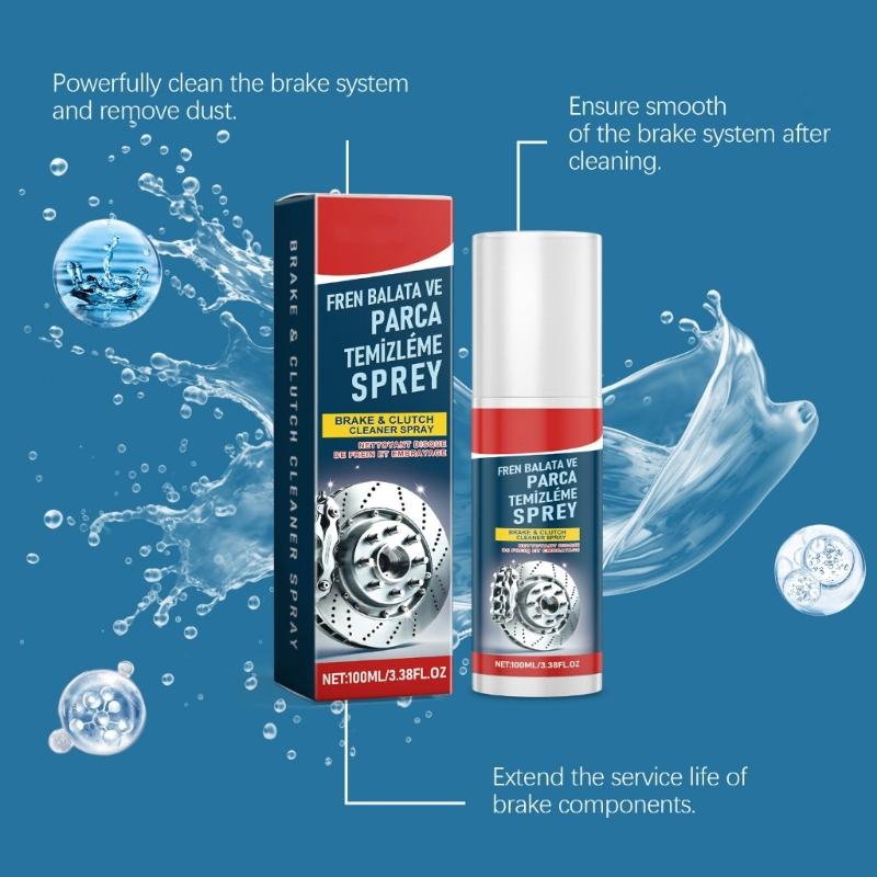 1pc/2pcs Brake Rust Remover Sprayer With Double Action Cleaning And Polishing Technology Cleaning Solution for Disc Hub Rims