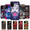 Samurai Oni Mask Phone Case For Samsung S 9 10 20 21 22 23 30 23 24 Plus Lite Ultra FE S10lite Fundas