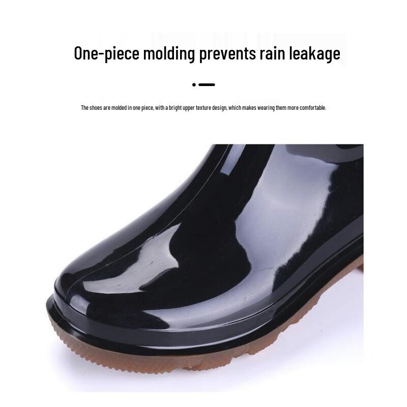 Hongxinglong HHL-8028 Mid-Calf Waterproof Safety Rain Boots 41