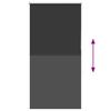 Black Blackout Roller Blind 75 x 150 cm Fabric Width 70.7 cm