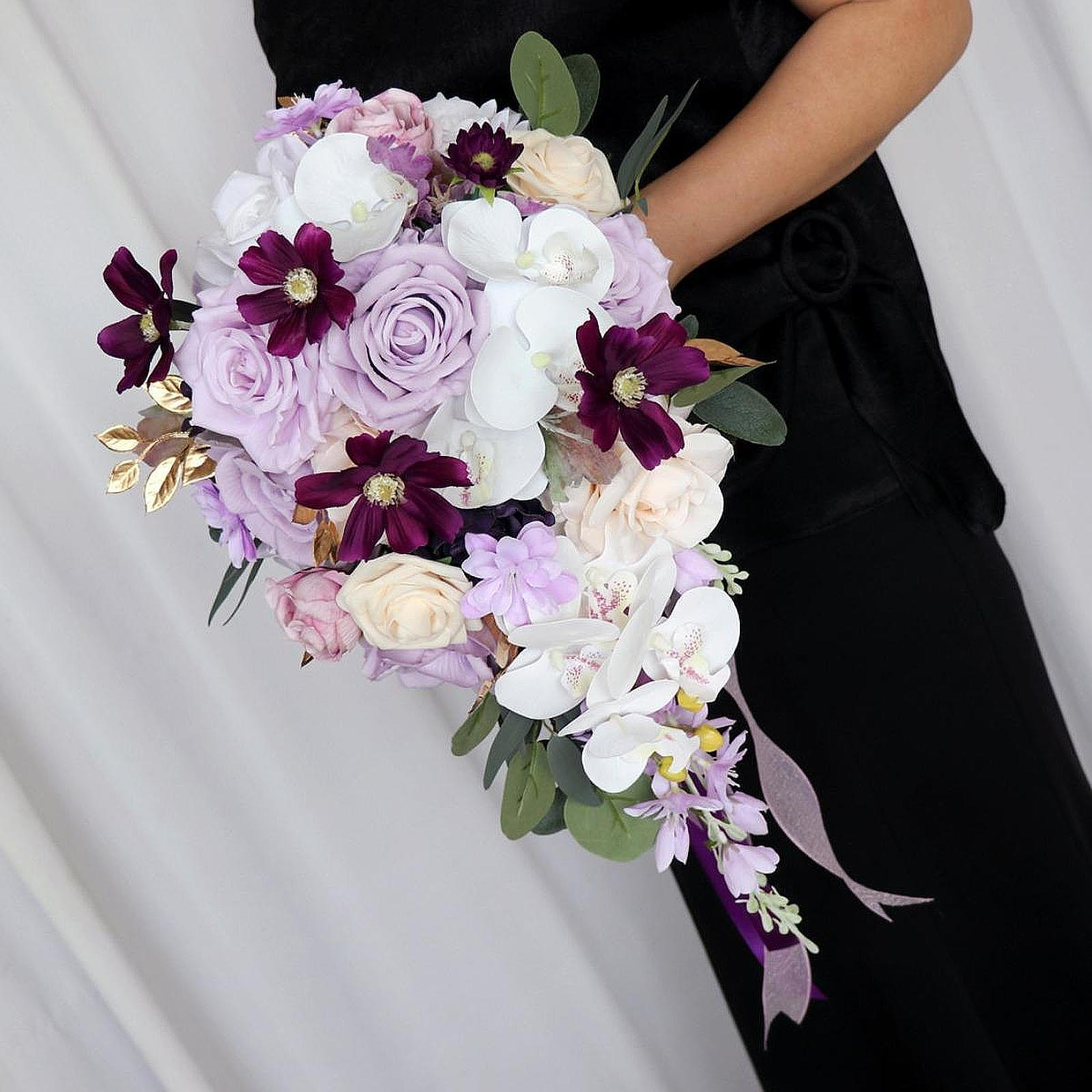 

Букет искусственных цветов Свадебный Свадебный Многофункциональный Реквизит для фото Ручные цветы для