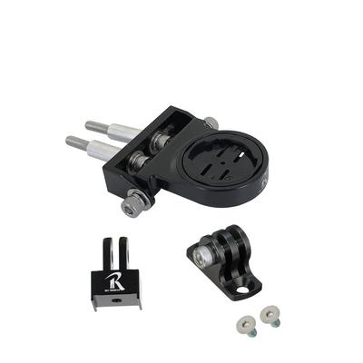 Fahrradhalter Typ Kompatibel mit Garmin Edge 100 Shimano Sports und Owleye Lichtern REC-MOUNTS Out-Front 17, & GoPro, Kameras, [REC-B017-GM+GP +