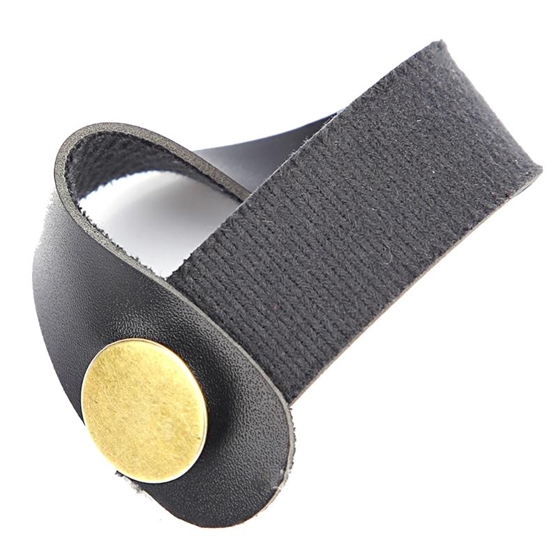 Leather Guitar Neck Strap Button for Electric, Acoustic, and Bass Guitars