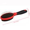 Hundebürste Massage Katzenkamm Tierhaarentferner Hundepflegebürste Doppelseitige Kämme für Hunde Haarknotenöffnende Kämme Tierprodukte