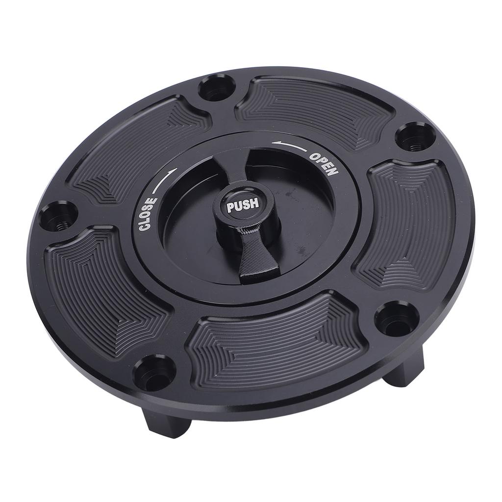 Keyless Motorcycle Fuel Tank Cap Press Twist Off CNC Gas Cap Replacement for 800MT 650NK 400GT 400NK 450NK 250NK 450SR