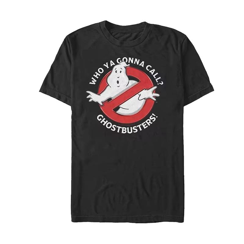 

2025 Summer Classic Ghostbusters Fashion Men s and Women s Printed T-shirts Short Sleeve T-shirts Clothing Casual Loose Tops 4XL