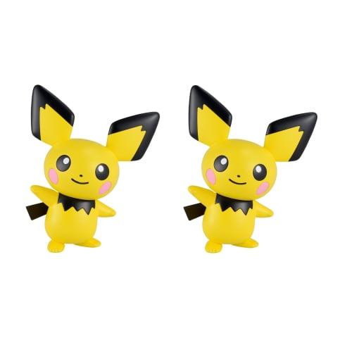 [Buy as a Set] BANDAI SPIRITS Pok?mon Plastic Model Collection Quick!! 24 ??Pichu Pre-Colored Plastic Model