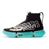 Li Ning Wade Way Retro Basketball Shoes Men Sneakers Black AGWN039-4