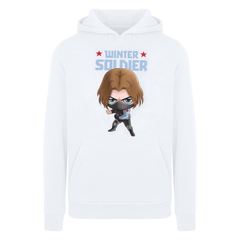 Marvel Damen Winter Soldier Bucky Toon Hoodie