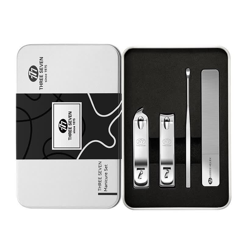 777 Premium 4-Piece Nail Clipper Set
