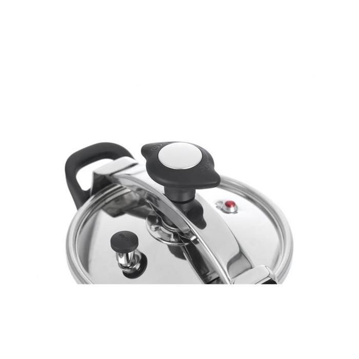 Cocotte - JATA - OPC4 - 4L - Stainless Steel - 3 Safety Systems