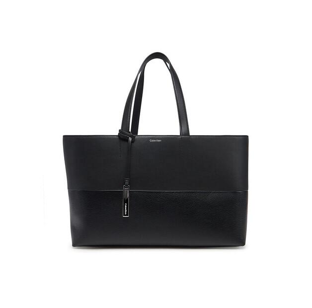 Handbag Calvin Klein Ck Mixmedia Medium Shopper K60K613011 Black