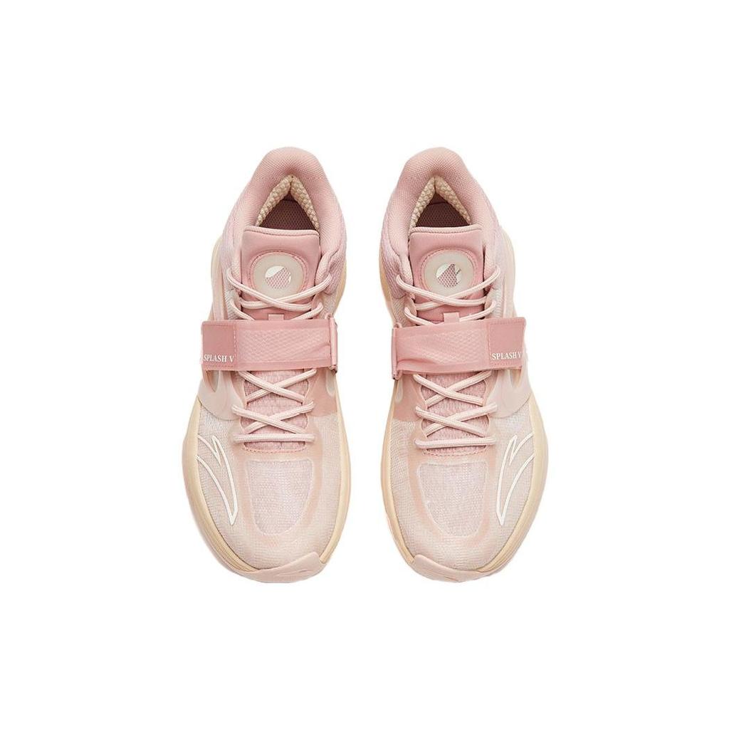 Anta Water Flower 5 Hawaii Hotel Shock Absorption Non-Slip Wear-Resistant Basketball Shoes Men Sneakers Pink 112321108-3