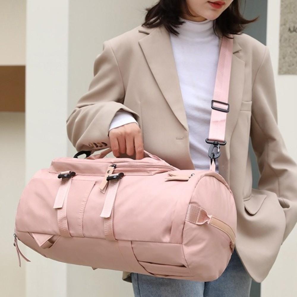 Handheld Travel Backpack Large Capacity Sports Fitness Bag Simple Duffle Bag  Streetwear