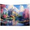 Tapestry Wall of the Fairytale Castle Hvest