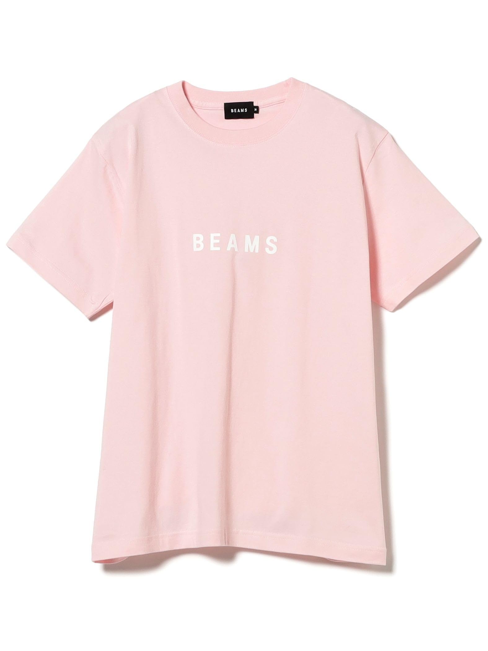 

Beams Printed Short Sleeve T-Shirt (Web Exclusive) Logo T-Shirt, 2025 Spring/Summer, Men s, Pink, XL, 11081326591