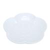 Nordic Creative Compartment Tray Household Ceramic Platter Snack Dish Nut Plate Sauce Plate Fruit Snack Plate