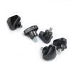 5Pcs Knob Bolt Lathe Hand Grip Twist Knob Nut Screw Triangle Locking Handle HardwareM6x32x10