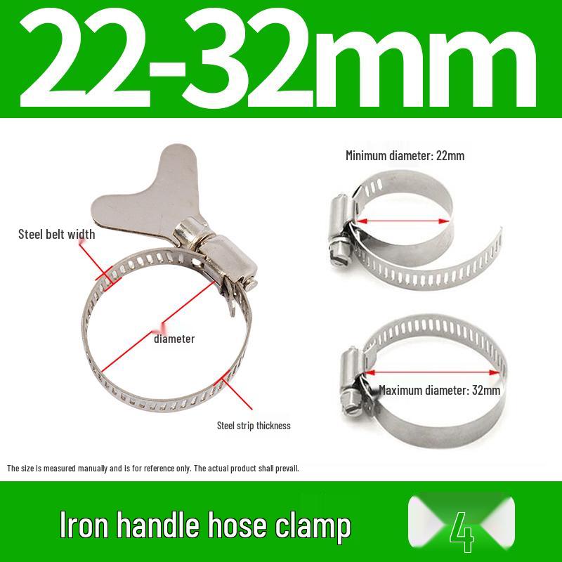 201 Edelstahl Schlauchschelle für Rohre