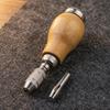 Kalebasklem Handboor Pinvise Houten Comfortabele Vorm Handvat Twistboortjes Houtbewerking