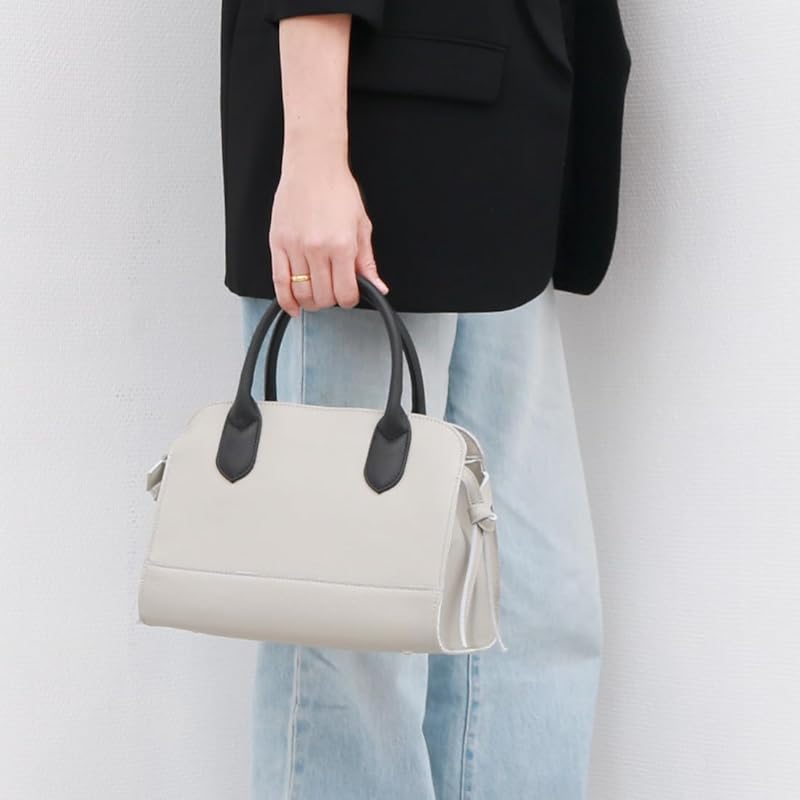 [Pelke] Cowhide Square 2way Handbag 80-00-00030 Ladies LGY