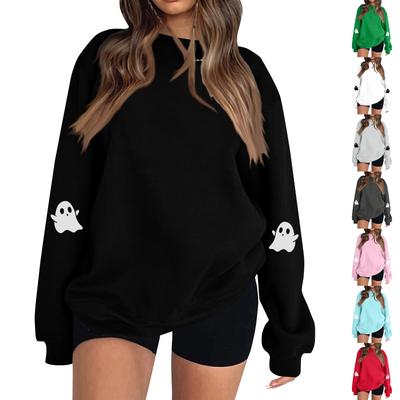 Dámske topy s dlhým rukávom s okrúhlym výstrihom Jesenná móda Ležérne Biznis Tunikové blúzky