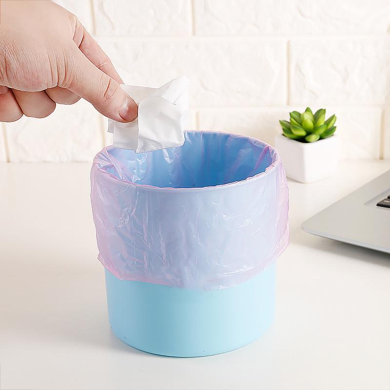 Disposable Mini Trash Bags Recycling Garbage Office Desk Small  Trash Can Bags for Car Bathroom Kitchen Under Cabinet