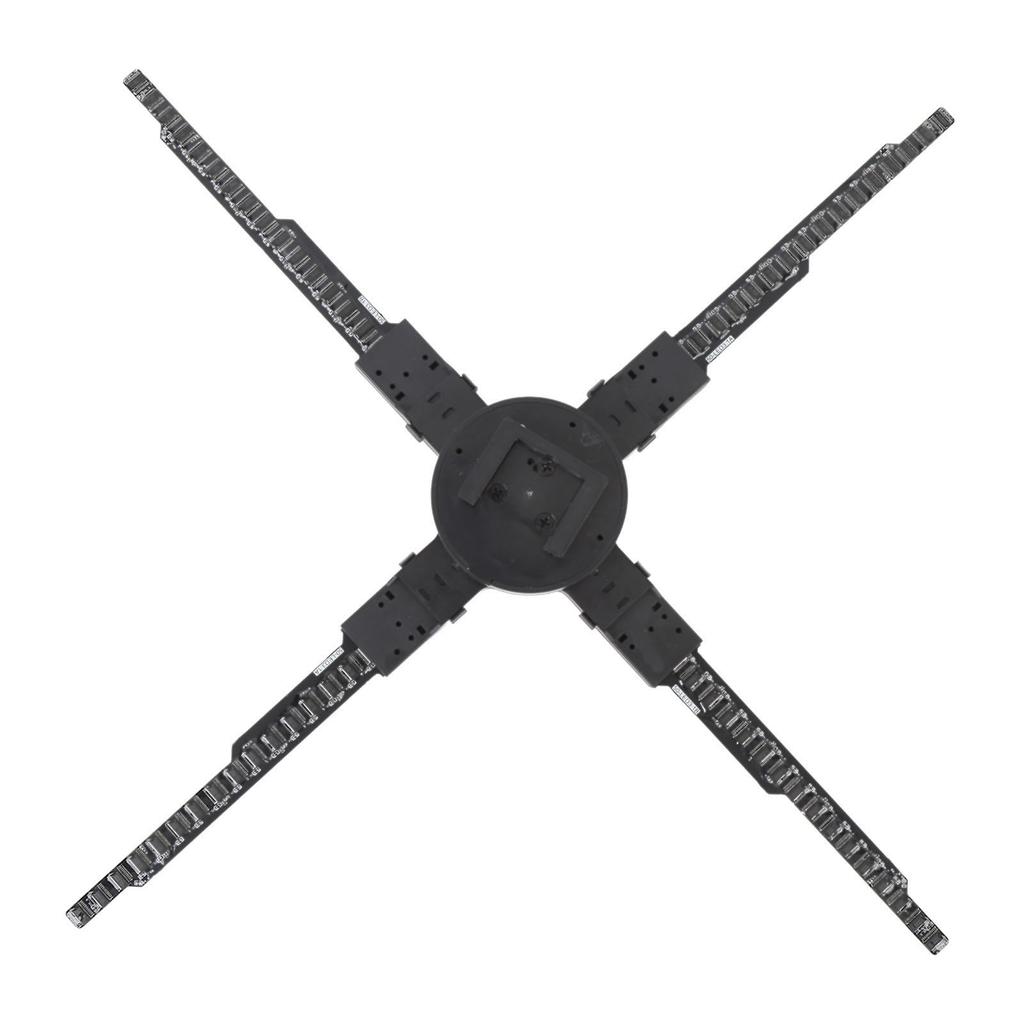 3D Holographic Fan 50cm 510x1400P Resolution 510LEDs 4GB Memory Supports PC Software APP Editing