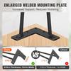 406.4MM Hairpin Furniture Legs, Metal Home DIY Projects for Nightstand, Coffee Table, Desk, 226.8KG Load Capacity with Rubber Floor Protectors, Metal