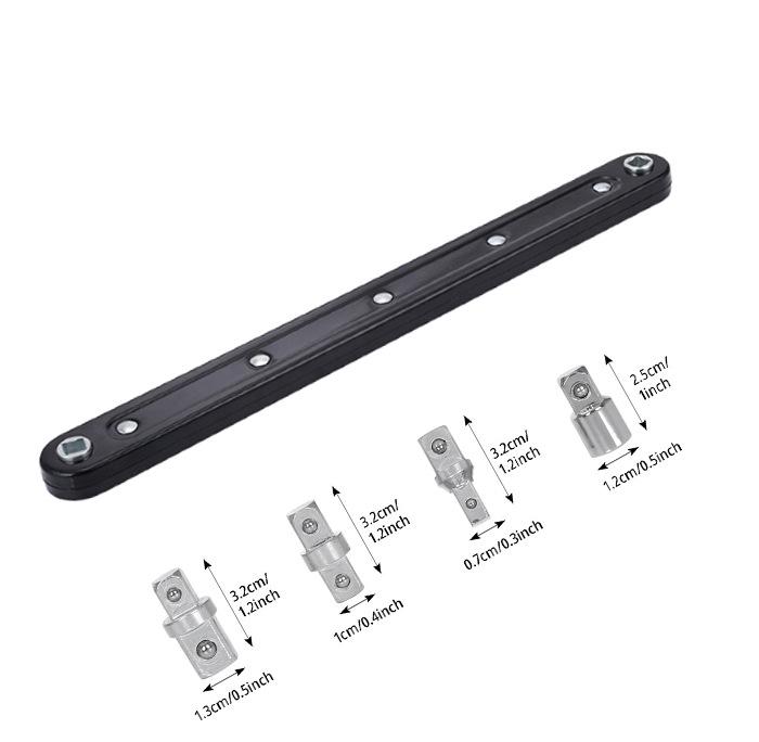 Dual-Purpose Offset Ratchet Extension Wrench