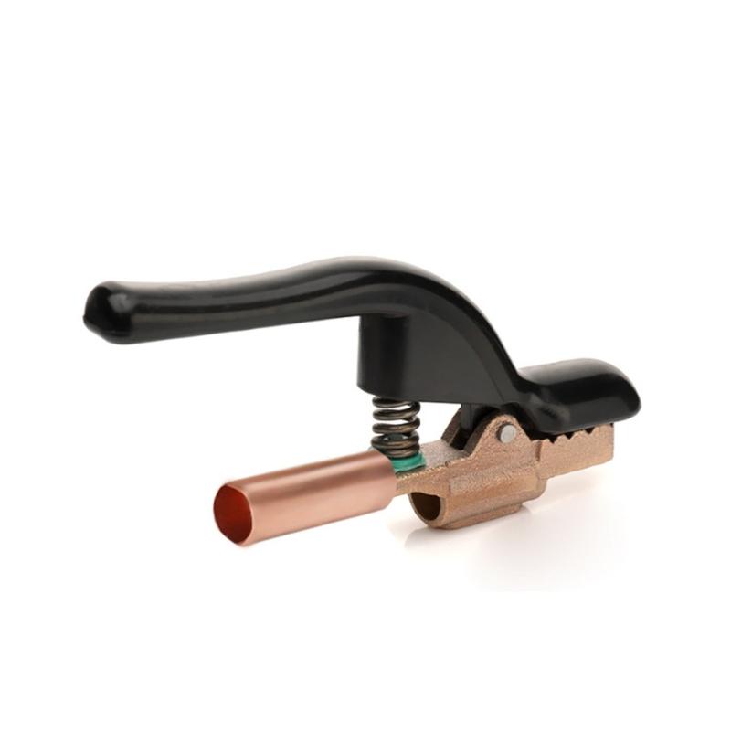Heavy Duty Copper Welding Clamp 300/500/800/1000A Welding Electrode Holder, Non-Slip Handle for Safe Welding