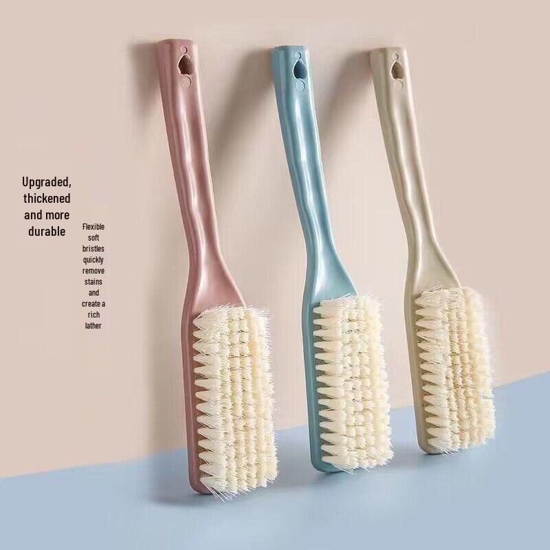 Shoe Brush: Thickened, Enlarged, Solid Color, Multifunctional, Durable Cleaning Brush