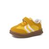Popular leather Forrest Gump shoes 2025 spring and autumn models, baby girl soft-soled non-slip sneakers, fashionable versatile boys' shoes