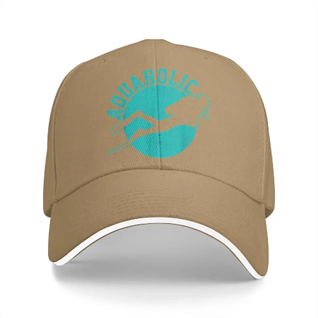 Scuba Diving Aquaholic Funny Scuba Diver Baseball Cap Unisex Hats Women Visor Protection Snapback Diving Dive Caps