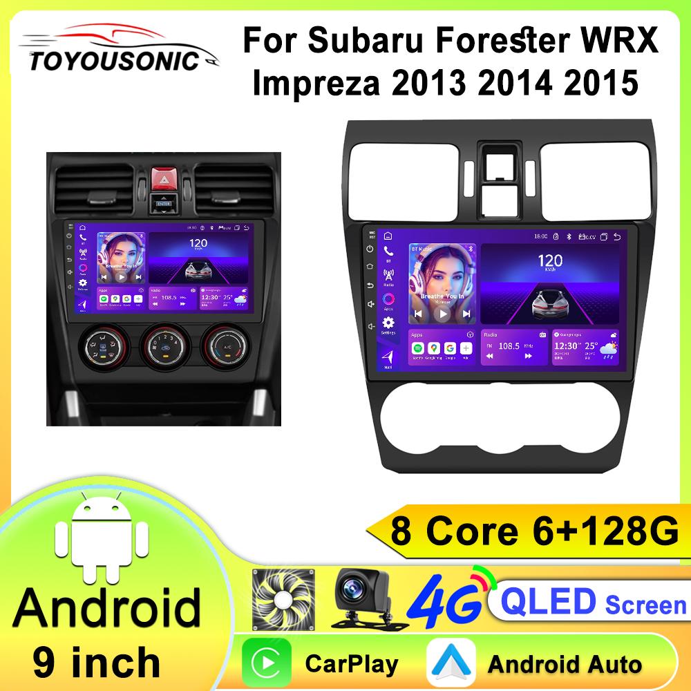 Android Subaru Xv Radio Head Unit For Forester XV WRX Impreza 2012-2015 Car Multimedia Video Player GPS WIFI Carplay
