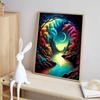 Fantasy Diamond Painting Art Set, 5D Starlight Painting DIY Crystal Cross Stitch Crafts and Crafts Decoration Home Wall Mural
