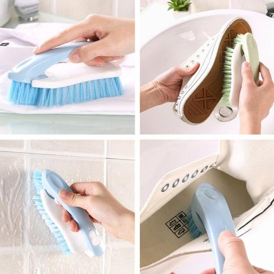 Washing Brush Portable Effortless Cleaning Tools Hand-held Dust Remover for Bathroom