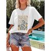 Animal Graphic Printed Cute Soft Oversized T-shirt Men Women Casual Cotton Loose Short Sleeve T Shirt Tops Female Male Clothing Comfortable Top Tees